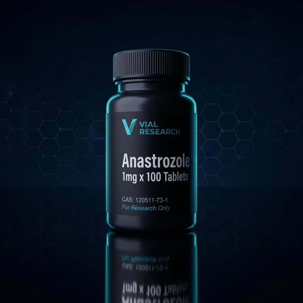 Vial Research Anastrozole / Arimidex 1mg x 100 Tablets research vial — Hormonal Support