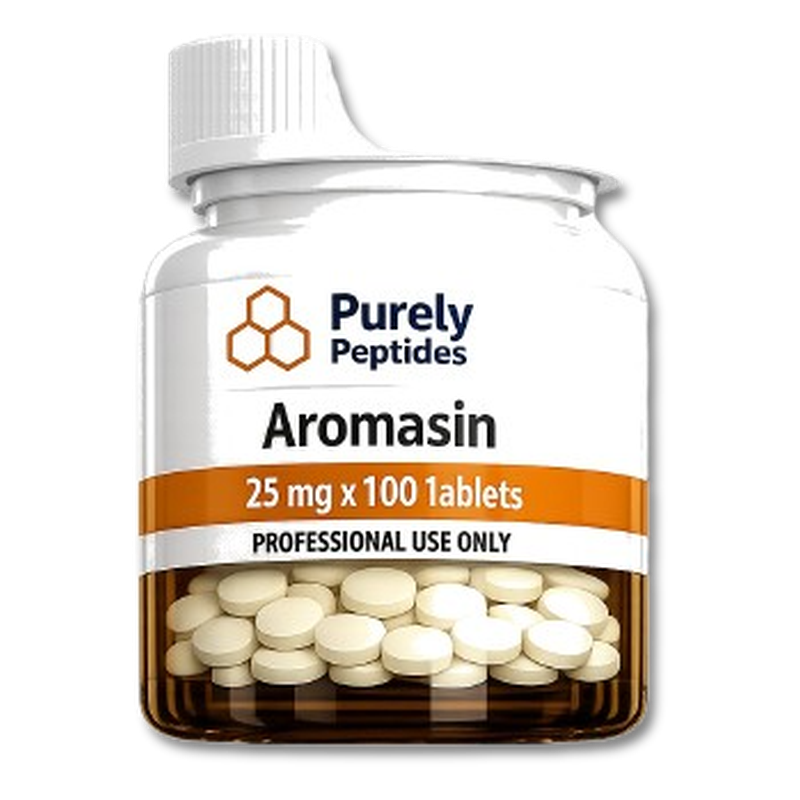 Vial Research Aromasin (Exemestane) 25mg x 100 Tablets research vial — Hormonal Support