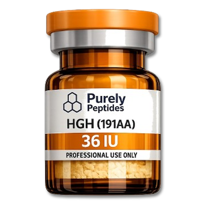 Vial Research HGH 191AA 36IU research vial — Growth Hormone