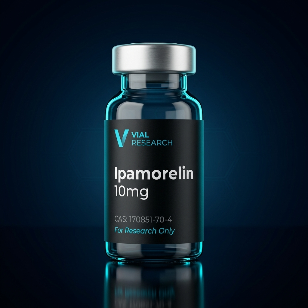 Vial Research Ipamorelin 10mg research vial — Growth Hormone