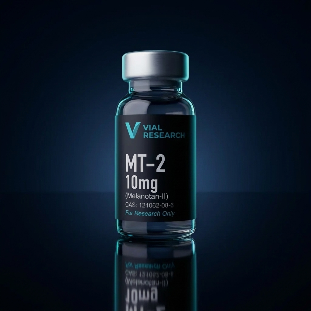 Vial Research MT-2 (Melanotan-II) 10mg research vial — Appearance & Tanning
