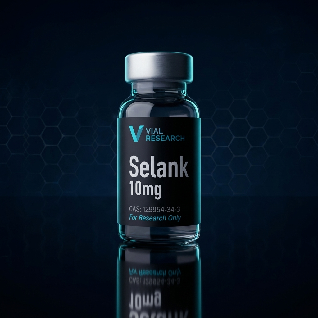 Vial Research Selank 10mg research vial — Nootropics & Cognitive
