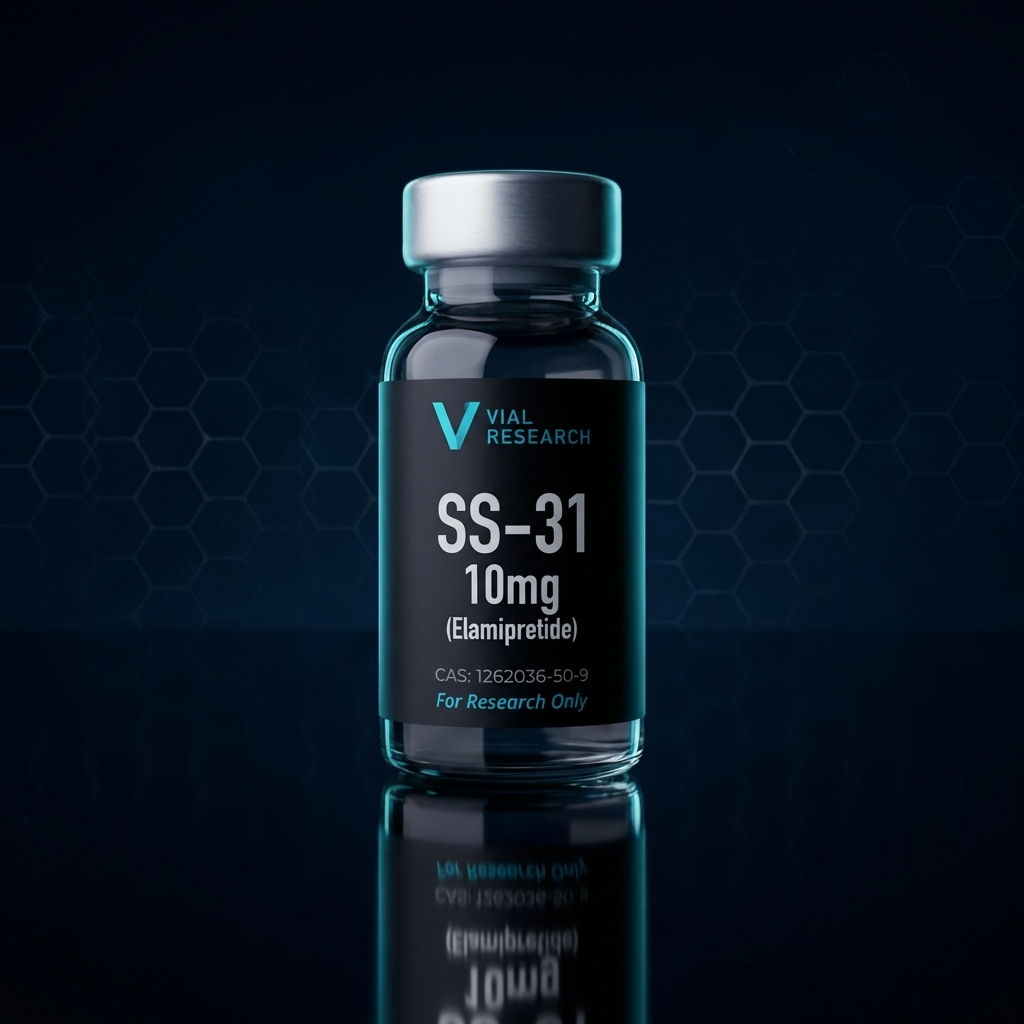 Vial Research SS-31 (Elamipretide) 10mg research vial — Longevity & Anti-Aging